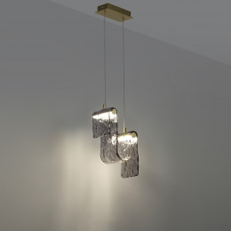 Светильник подвесной 5106/11L Odeon Light Античная бронза, золотой