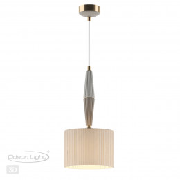 Светильник подвесной 5403/1 Odeon Light Exclusive Бронзовый, бежевый