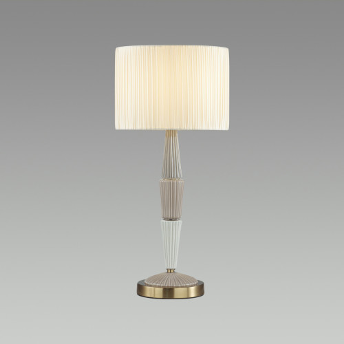 Лампа настольная 5403/1T Odeon Light Exclusive Бронзовый, серый, бежевый