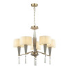 Люстра 5403/5 Odeon Light Exclusive Бронзовый, серый, бежевый
