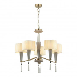 Люстра 5403/5 Odeon Light Exclusive Бронзовый, серый, бежевый