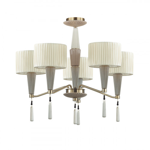 Люстра 5403/5 Odeon Light Exclusive Бронзовый, серый, бежевый
