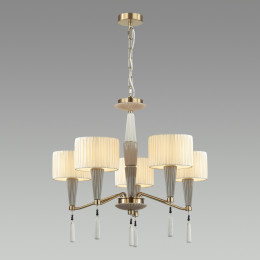 Люстра 5403/5 Odeon Light Exclusive Бронзовый, серый, бежевый