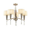 Люстра 5403/5 Odeon Light Exclusive Бронзовый, серый, бежевый
