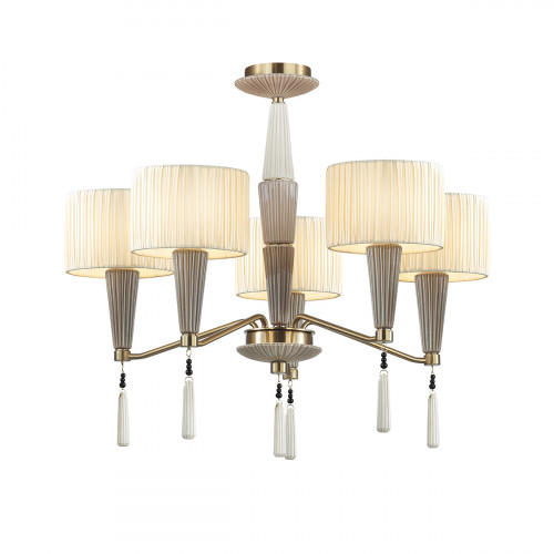 Люстра 5403/5 Odeon Light Exclusive Бронзовый, серый, бежевый