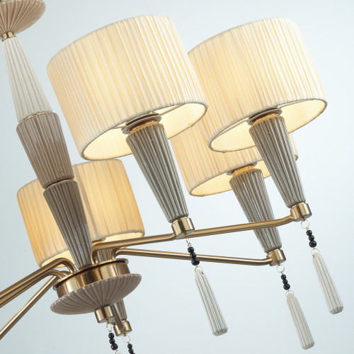 Люстра 5403/7 Odeon Light Exclusive Бронзовый, серый, бежевый