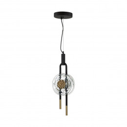 Светильник подвесной 5407/12L Odeon Light Exclusive Черный