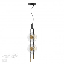Светильник подвесной 5407/23L Odeon Light Exclusive Черный
