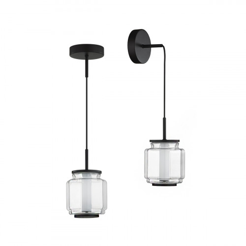 Светильник подвесной 5409/5L Odeon Light Exclusive Черный