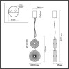 Светильник подвесной 5412/13LC Odeon Light Exclusive Золотой