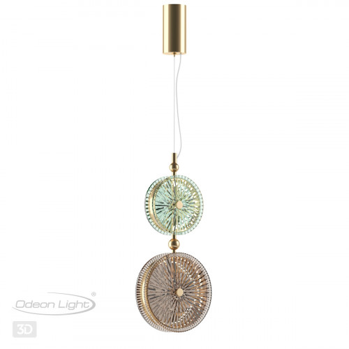 Светильник подвесной 5412/13LD Odeon Light Exclusive Золотой