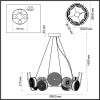 Люстра 5412/95L Odeon Light Exclusive Золотой