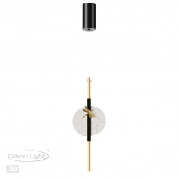 Светильник подвесной 5413/12L Odeon Light Exclusive Черный, бронзовый