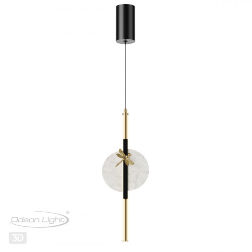 Светильник подвесной 5413/12L Odeon Light Exclusive Черный, бронзовый