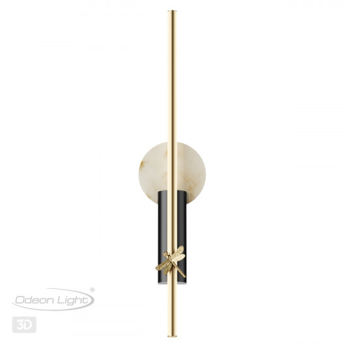 Светильник настенный 5413/18WL Odeon Light Exclusive Черный, бронзовый