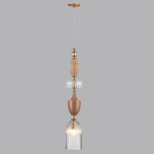 Светильник подвесной 5414/1 Odeon Light Exclusive Античная бронза, латунь