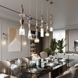 Светильник подвесной 5414/1 Odeon Light Exclusive Античная бронза, латунь