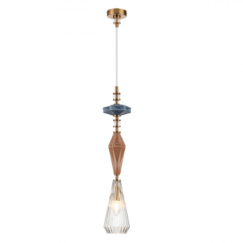 Светильник подвесной 5414/1B Odeon Light Exclusive Античная бронза, латунь