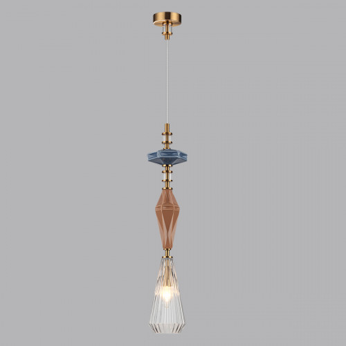 Светильник подвесной 5414/1B Odeon Light Exclusive Античная бронза, латунь