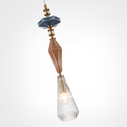 Светильник подвесной 5414/1B Odeon Light Exclusive Античная бронза, латунь
