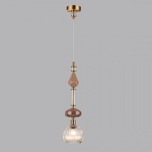 Светильник подвесной 5414/1C Odeon Light Exclusive Античная бронза, латунь