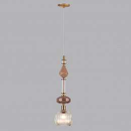 Светильник подвесной 5414/1C Odeon Light Exclusive Античная бронза, латунь