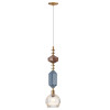 Светильник подвесной 5414/1D Odeon Light Exclusive Античная бронза, латунь