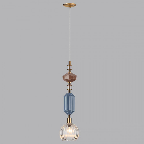 Светильник подвесной 5414/1D Odeon Light Exclusive Античная бронза, латунь