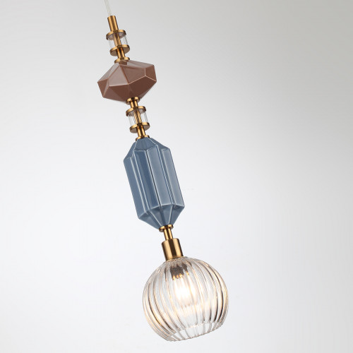 Светильник подвесной 5414/1D Odeon Light Exclusive Античная бронза, латунь