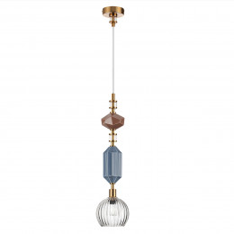 Светильник подвесной 5414/1D Odeon Light Exclusive Античная бронза, латунь