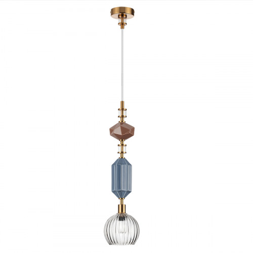 Светильник подвесной 5414/1D Odeon Light Exclusive Античная бронза, латунь