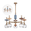 Люстра 5414/5 Odeon Light Exclusive Античная бронза, латунь