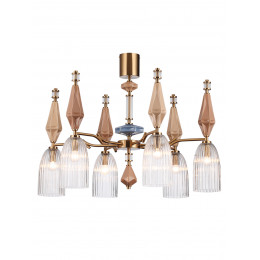 Люстра 5414/6 Odeon Light Exclusive Античная бронза, латунь