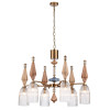 Люстра 5414/6 Odeon Light Exclusive Античная бронза, латунь