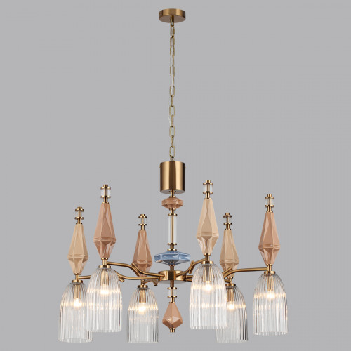 Люстра 5414/6 Odeon Light Exclusive Античная бронза, латунь