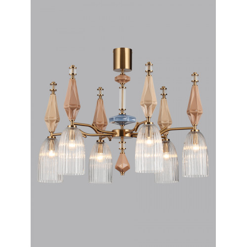 Люстра 5414/6 Odeon Light Exclusive Античная бронза, латунь