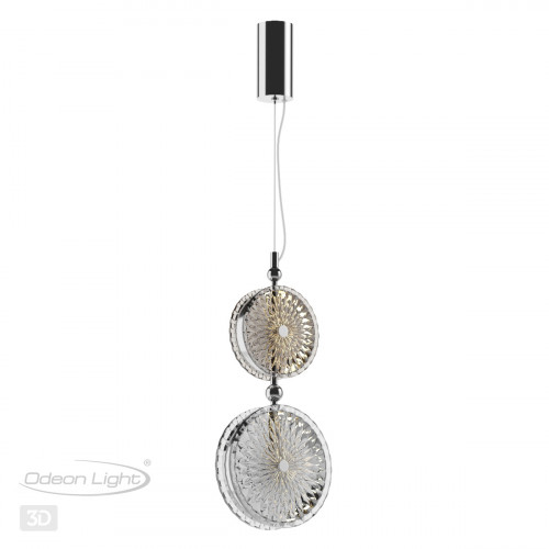 Светильник подвесной 5416/13LC Odeon Light Exclusive Хром