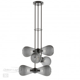 Светильник подвесной 5417/6 Odeon Light Exclusive Черный
