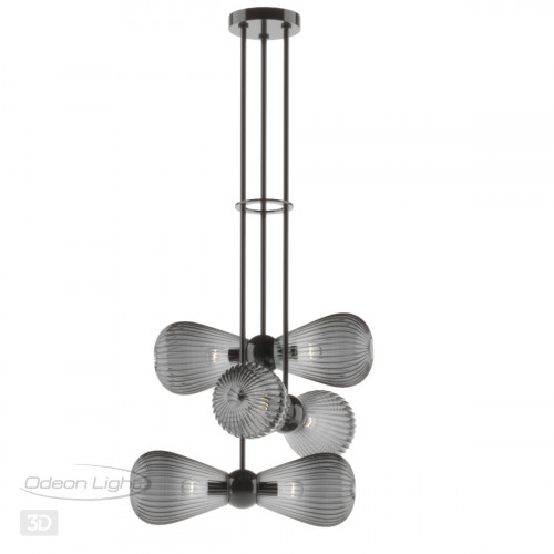 Светильник подвесной 5417/6 Odeon Light Exclusive Черный