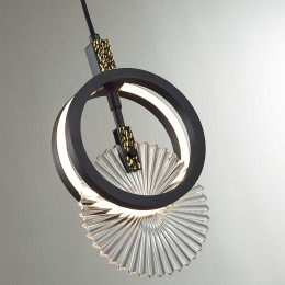 Светильник подвесной 5421/17L Odeon Light Exclusive Черный
