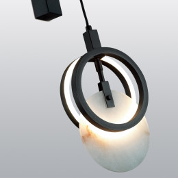 Светильник настенный 5422/17WL Odeon Light Exclusive Черный