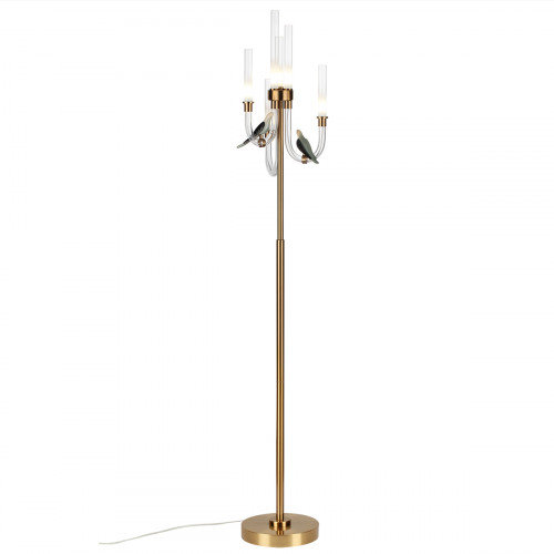 Торшер 5431/12FL Odeon Light Exclusive Бронзовый