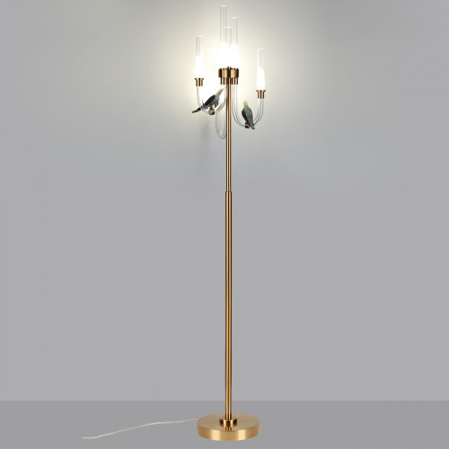 Торшер 5431/12FL Odeon Light Exclusive Бронзовый