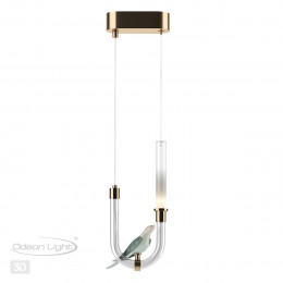 Светильник подвесной 5431/2L Odeon Light Exclusive Бронзовый