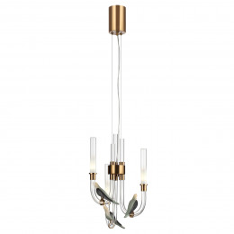 Светильник подвесной 5431/6L Odeon Light Exclusive Бронзовый
