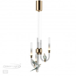 Светильник подвесной 5431/6L Odeon Light Exclusive Бронзовый