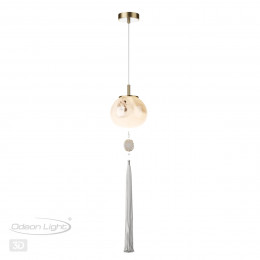Светильник подвесной 5432/1 Odeon Light Exclusive Античная бронза, латунь