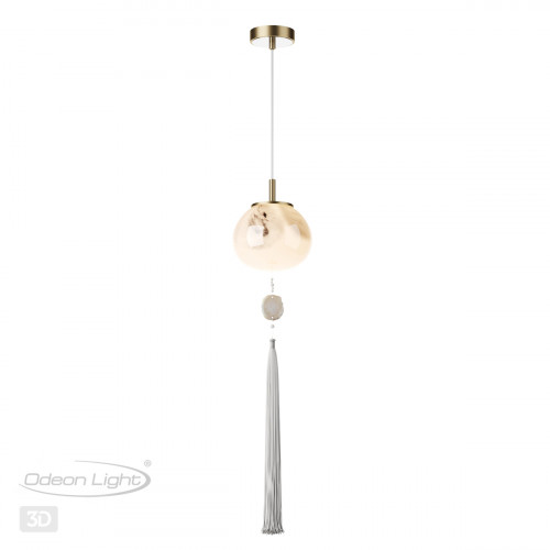Светильник подвесной 5432/1 Odeon Light Exclusive Античная бронза, латунь