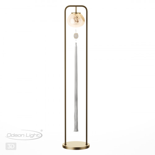 Торшер 5432/1F Odeon Light Exclusive Античная бронза, латунь