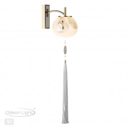 Светильник настенный 5432/1W Odeon Light Exclusive Античная бронза, латунь